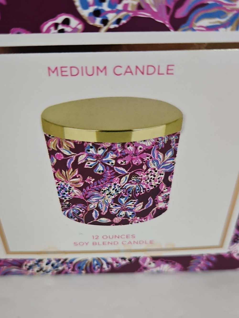 Lilly Pulitzer NIB Medium Candle - Picture 4 of 6